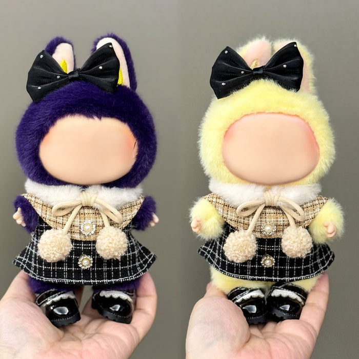 Wholesale Only clothes are suitable for 17cm blind box pendant plush doll clothes