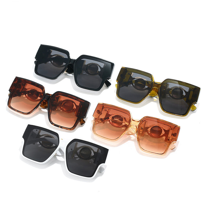 Wholesale PC Large Frame Fashion Street Shooting Irregular Sunglasses JDC-SG-Jingx004