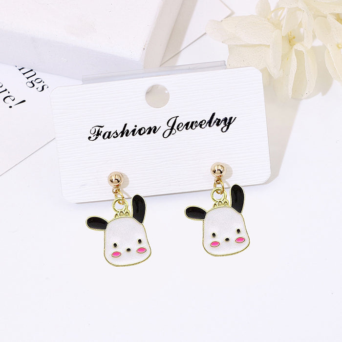 Wholesale Cartoon S925 Silver Ear Studs Boutique Resale Fashion Accessory MOQ≥2