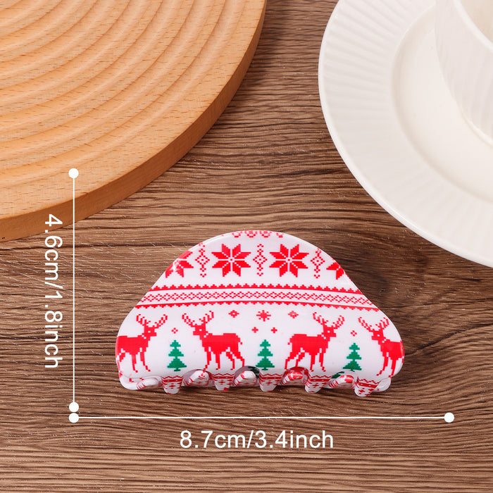 Wholesale Ornament Christmas red grab clip