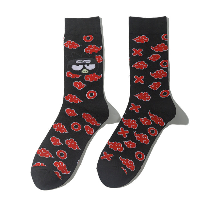 Wholesale Mid length socks anime socks