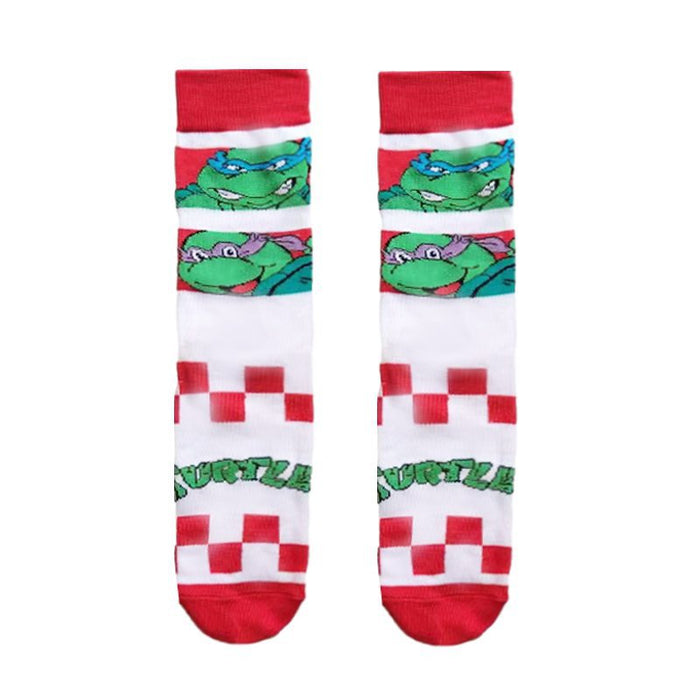 Wholesale All-season anime-themed cotton mid-calf socks