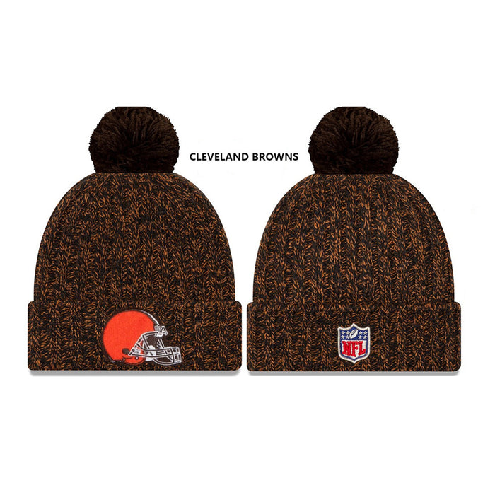 Wholesale Plush wool hat rugby team stretch knitted hat sports hat beanie