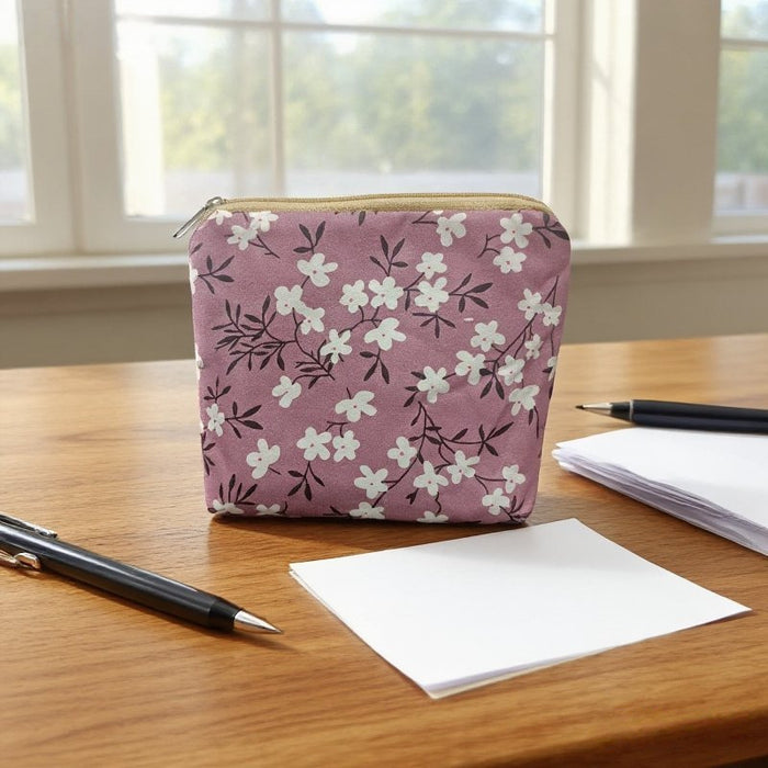 Wholesale Leopard print coin bag portable cosmetic bag lipstick coin storage canvas bag zipper coin bag