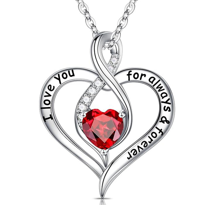 Wholesale Eternal Love Starstone Heart Necklaces