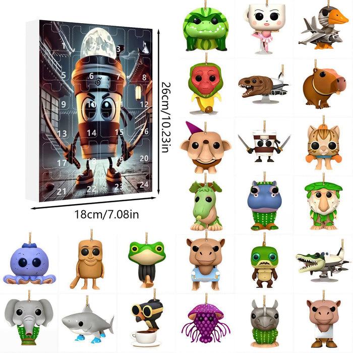 Wholesale Acrylic flat pendant Tung Tung Tung