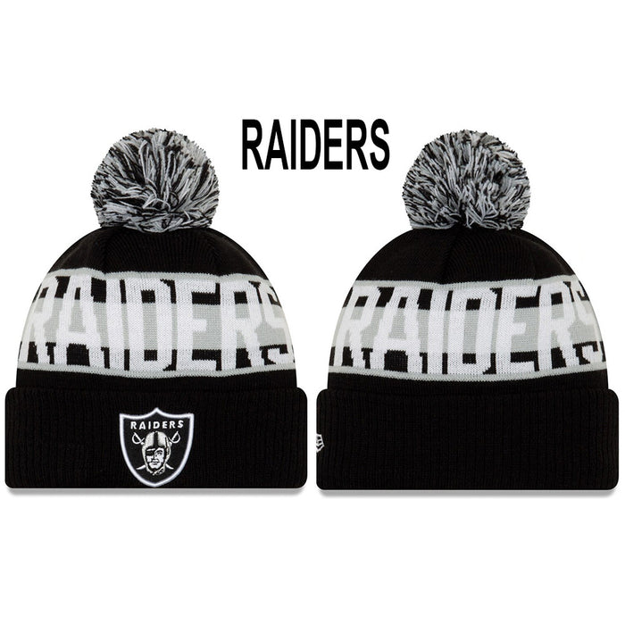 Wholesale 20pcs Wool Hat Winter Warm Wool Hat Turn-up  Embroidered Letters Rugby Hat