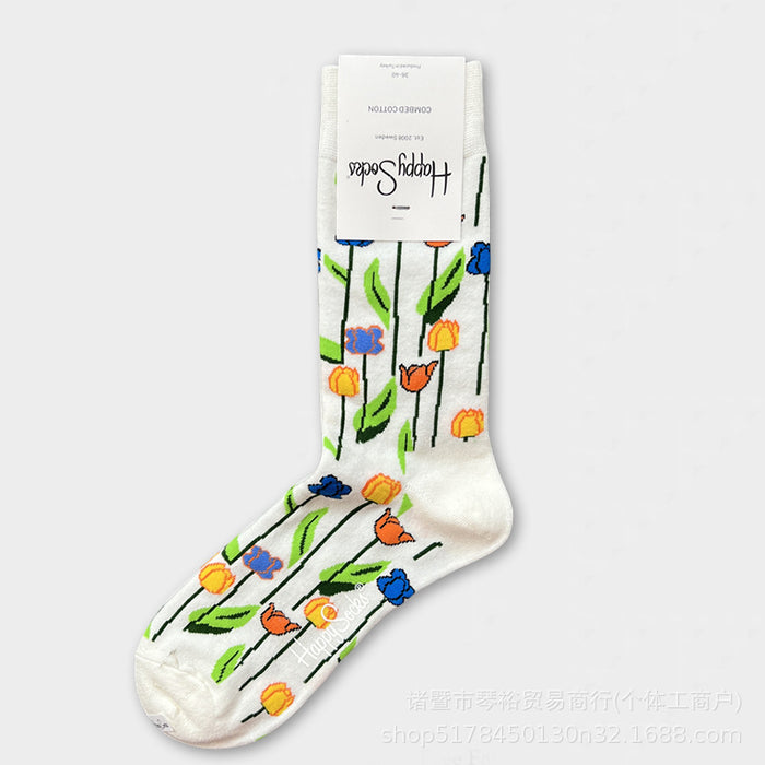 Wholesale New mid-calf women's socks
