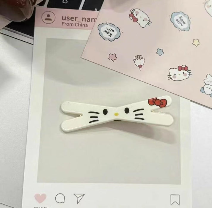 Wholesale Cute DIY accessories, checkered accessories, hair accessories, bangs clip, cartoon new style