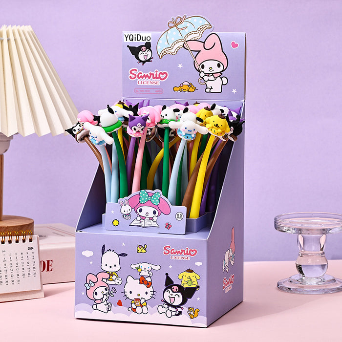 Wholesale New cute rocking music neutral pen cartoon gift pen black