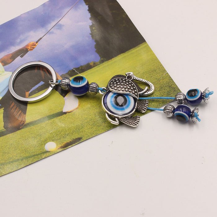 Wholesale Eyes, Beads, Devil's Eye, Keychain, Handheld Key, Owl Bag, Hanging
