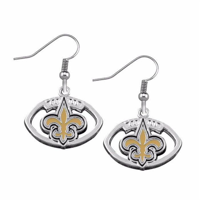 Wholesale Team Earrings Football Shape Earrings