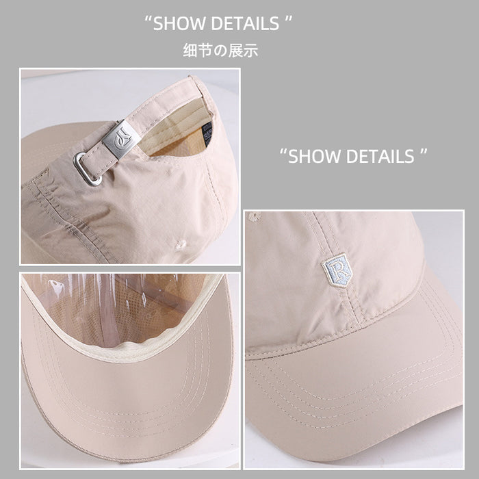Wholesale Hat quick drying thin duckbill cap versatile baseball cap outdoor casual sports sun hat for women