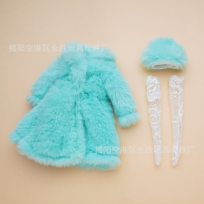 Wholesale Doll clothes plush suit clothes socks hat