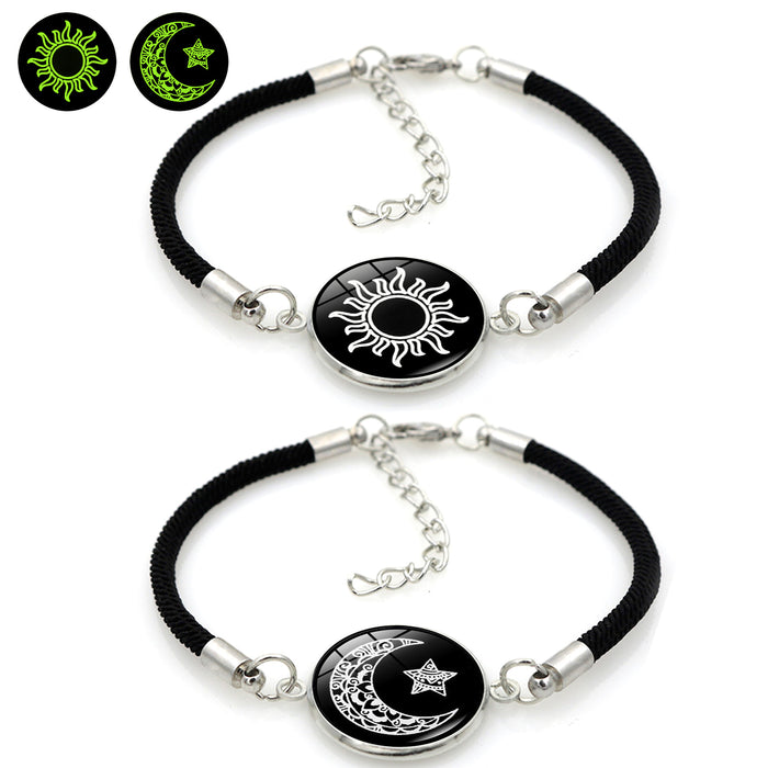 Wholesale Woven Hand Rope Male Female Student Couple Night Light Bracelet