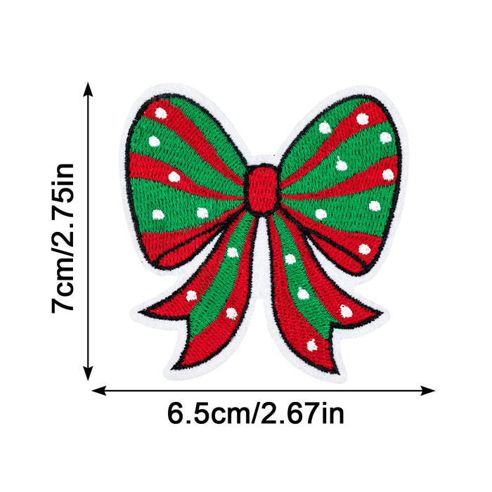 Wholesale Christmas embroidery DIY Patches