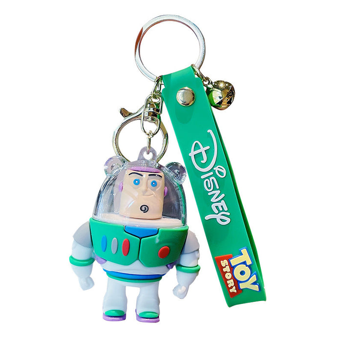 Wholesale Silicone Cartoon Doll Keychain JDC-KC-MingT226