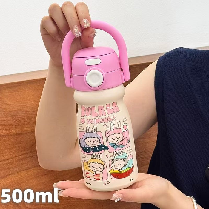 Wholesale Beautiful cartoon thermos cup