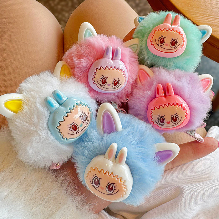 Wholesale 5pcs/ set Ugly and Cute Plush  Hairpin Cute High-Looking Hairpin Broken Hair Bangs Clip Hair Accessories