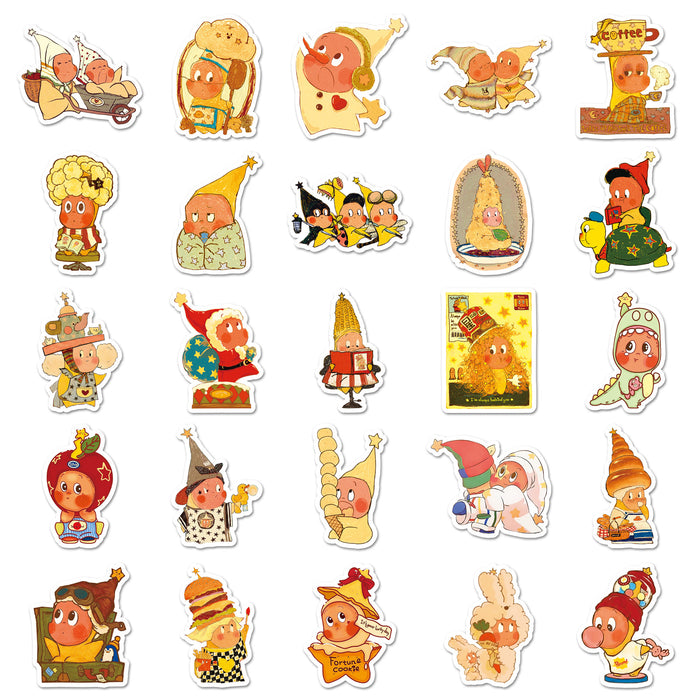Wholesale 50pcs cartoon decorative waterproof stickers