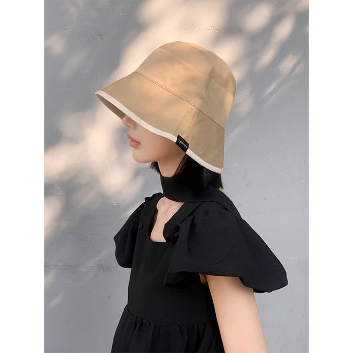 Wholesale Double sided fisherman hat women's summer thin sunscreen sun hat