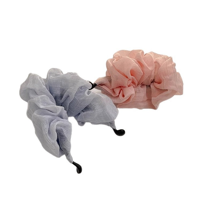 Wholesale Pleated Vertical High Ponytail Hairpin Banana Clip Elegant Summer Hairpin