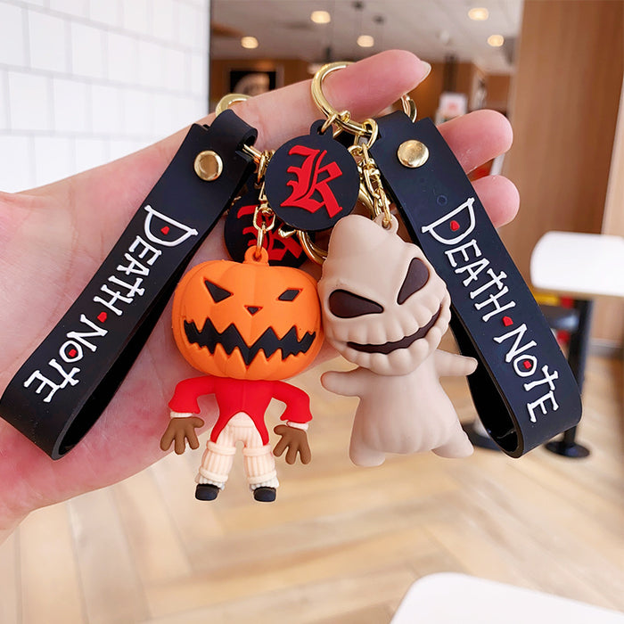 Wholesale Nightmare Keychain Pumpkin Skeleton Doll Pendant Gift