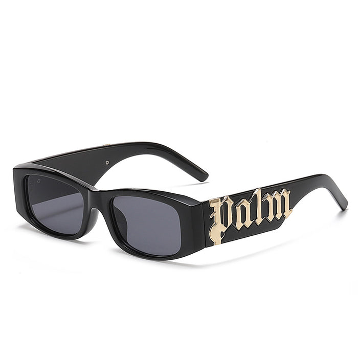 Wholesale Personalized small frame sunglasses, fashionable wide leg sunglasses, sun protection sunglasses