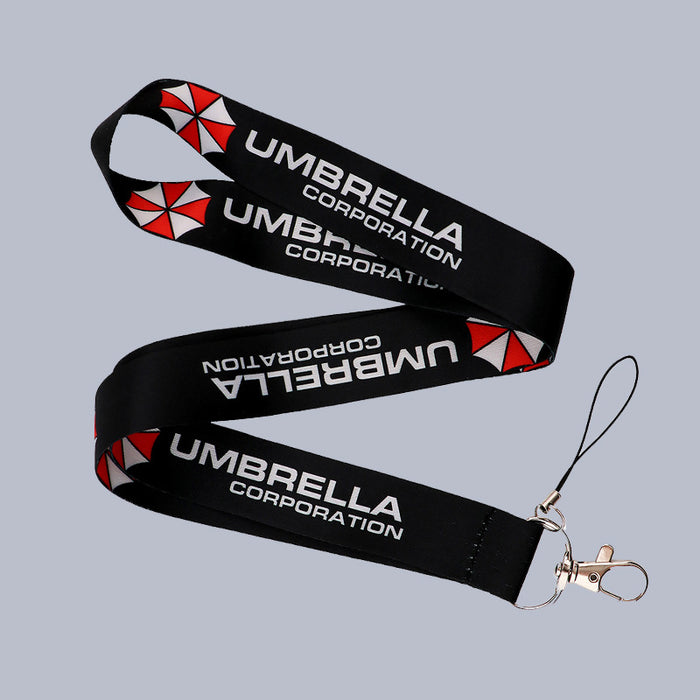 Wholesale Easy-Pull Buckle Lanyard Hard Shell Card Holder Double-Sided Printing