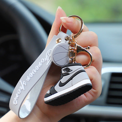 Wholesale Chic Slipper Keychain Metal Keyring Bag Charm MOQ≥2