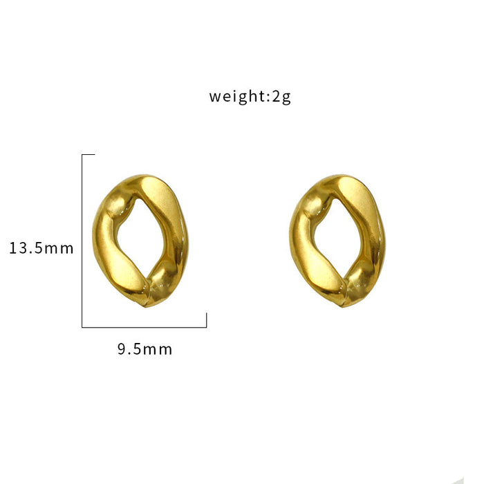 Wholesale Elegant Simple Stylish Geometric Jewelry Accessories Stainless Steel