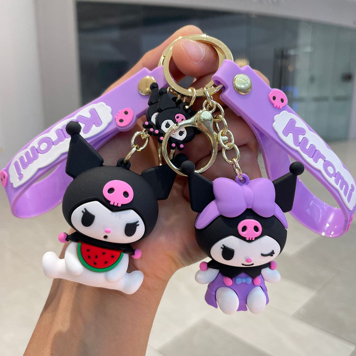 Wholesale Doll Car Keychain Cute Pendant Bag Pendant Soft Rubber