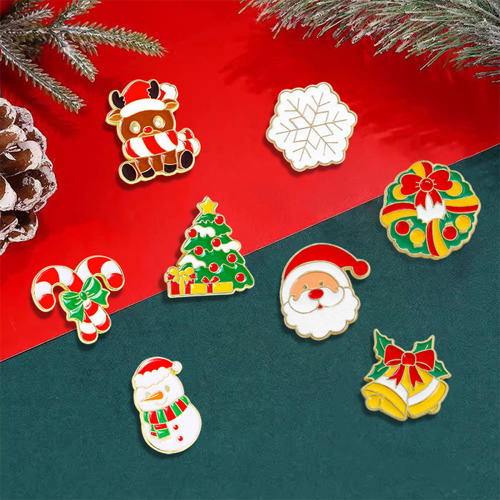 Wholesale Cartoon Christmas elk accessories Brooch