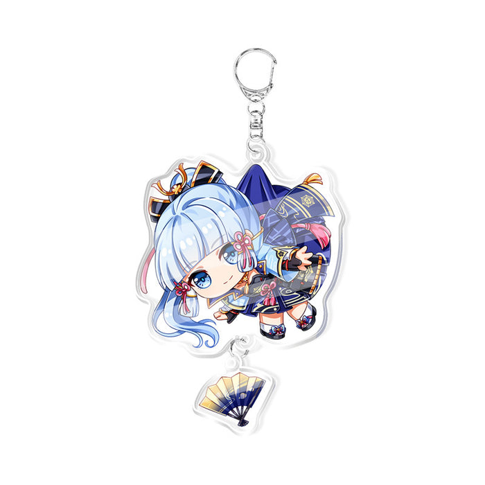 Wholesale Anime peripheral Yuan acrylic keychain accessory