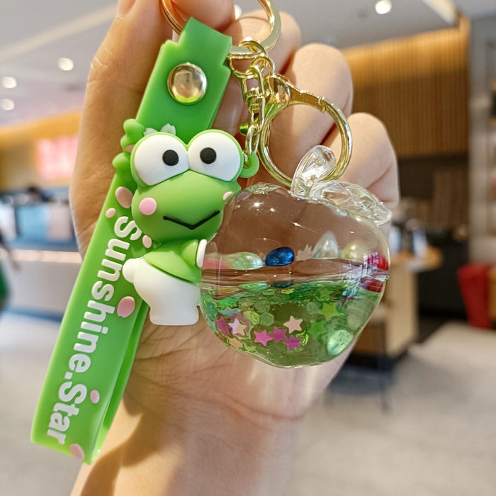 Wholesale  Silicone Cartoon Doll Keychain JDC-KC-MingT218