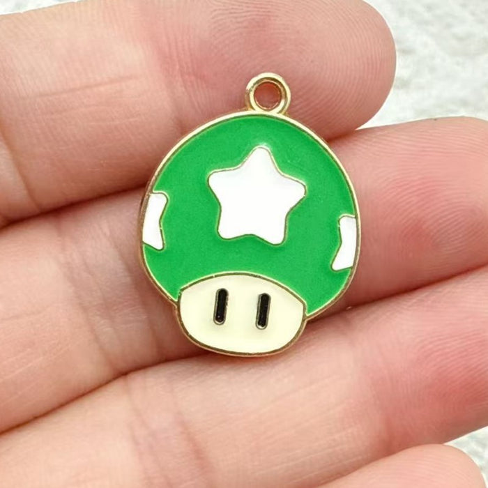 Wholesale 10pcs DIY Alloy Oil Drip Packaging Jewelry Bracelets,  Earrings,  Necklaces,  Hair Accessories,  and Pendants