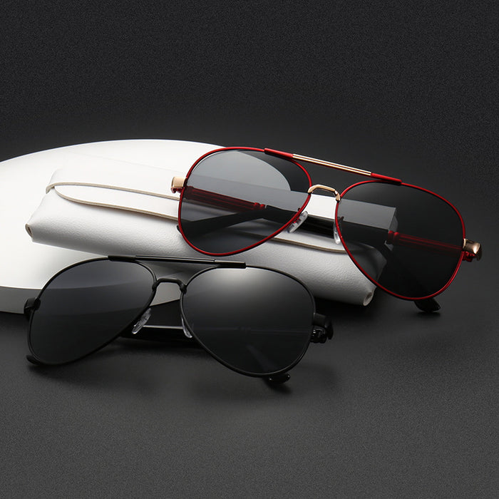 Wholesale Men's polarized sunglasses, sunglasses for fishing, UV protection, trendy driving glasses