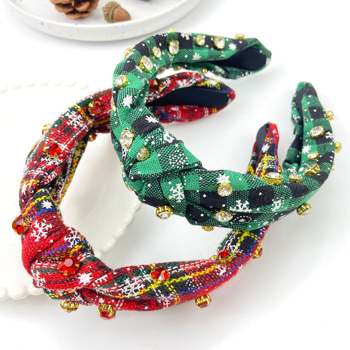 Wholesale Christmas headband snowflake Headbands