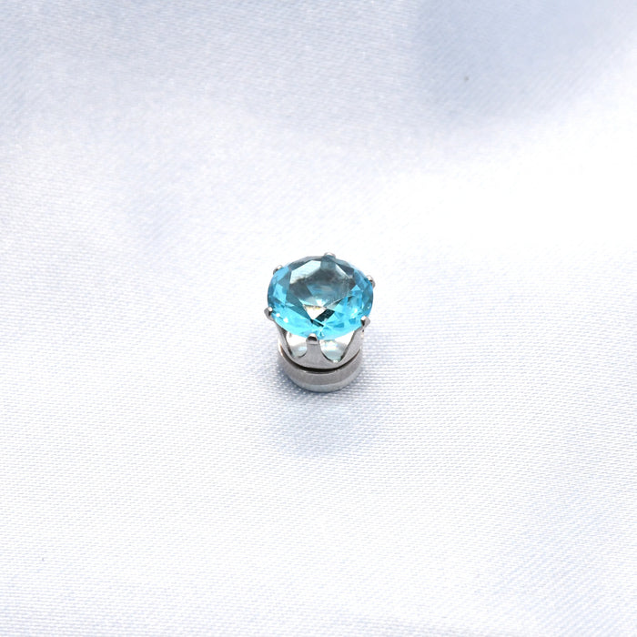 Wholesale Simple Mini Colorful Zircon Stainless Steel Ear Clip JDC-ES-ShuangN001