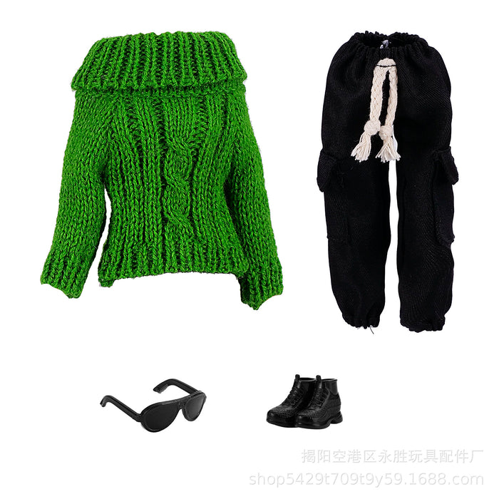 Wholesale Dress  sweater turtleneck wool sweater sweater doll clothes