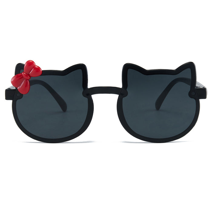 Wholesale children' s sunglasses cartoon cat sunshade glasses