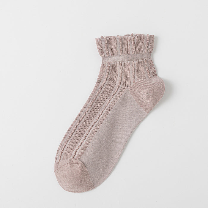 Wholesale Socks Short Socks Thin Breathable Shallow Mouth Cute Student Short Tube Breathable