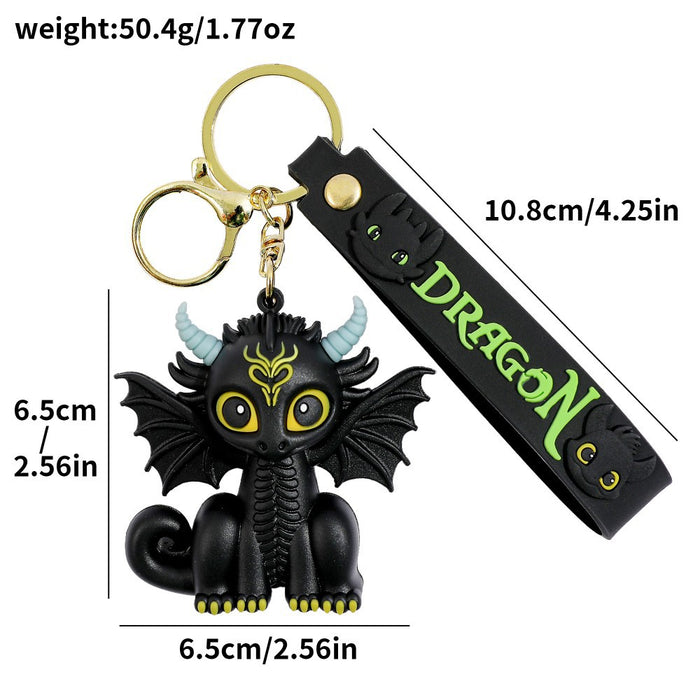 Wholesale Cartoon Black and White  Keychains