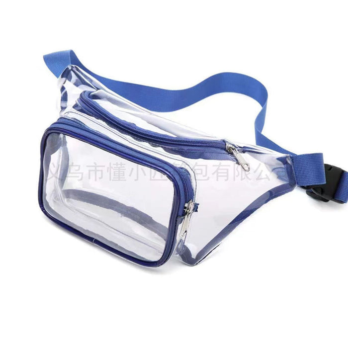 Wholesale PVC Waterproof Transparent Sports Waist Bag Messenger Bag JDC-SD-DongY001