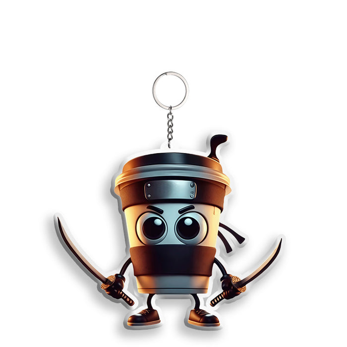 Wholesale Acrylic keychain Shanhaijing abstract backpack ornament