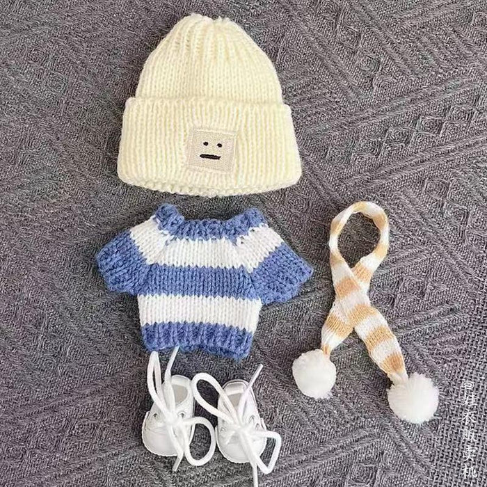 Wholesale Clothing accessories pendant baby clothes Christmas hat f set winter sweater