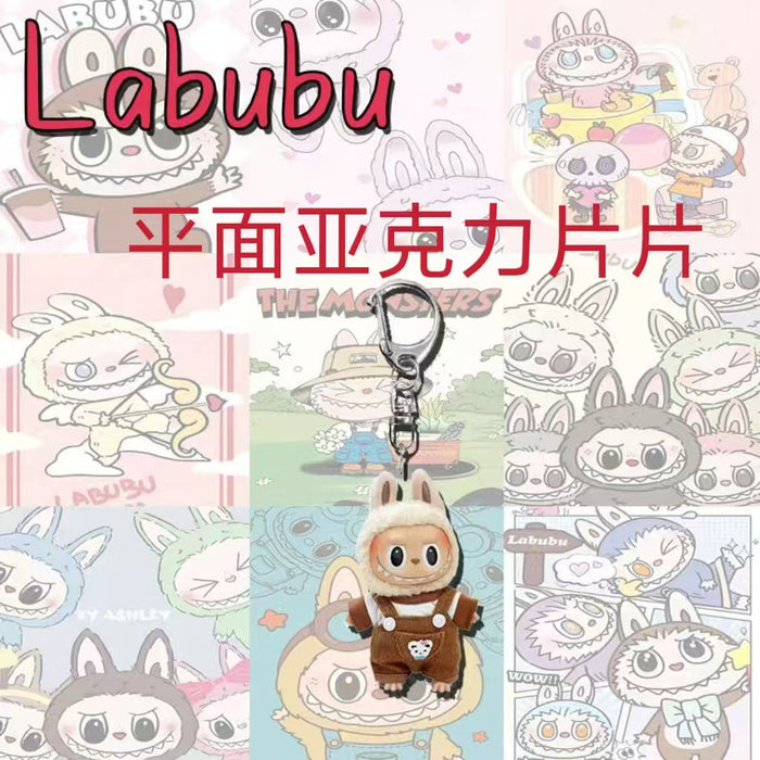 Wholesale Little Sheep Keychain Cute Cartoon Acrylic Personalized School Bag Pendant Keychain Gift