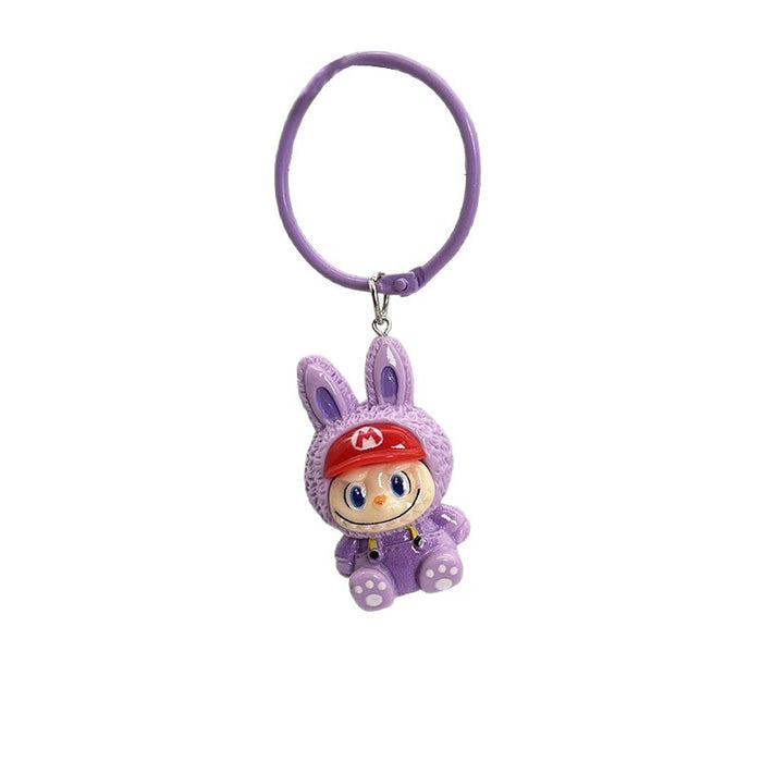 Wholesale Cute cartoon pendant doll small accessory keychain Mobile phone case decoration