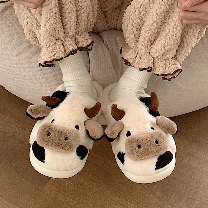 Wholesale Warm Plush Slippers JDC-SP-RongHe002