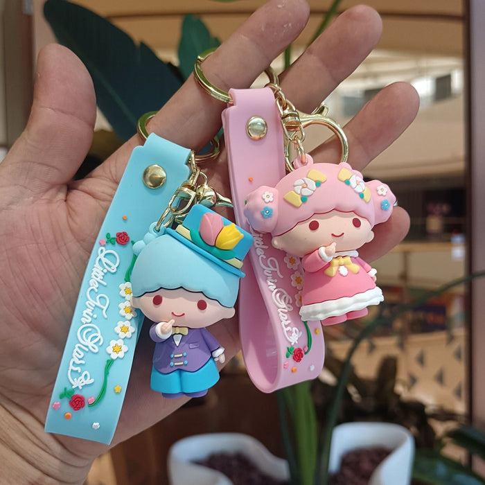 Wholesale Silicone Cartoon Figure Keychain JDC-KC-YiChang014